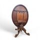 Oval Victorian tilt-top table, breakfast table / 1840s