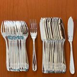 Christofle Dax model, fish cutlery