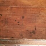 Old low sideboard in cherry wood