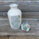 Flowered Paris porcelain toilet bottle