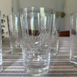 Crystal lenses pattern ears x6