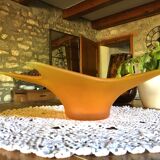 Star in orange glass paste