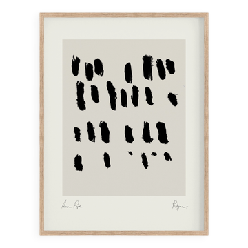 Abstract composition giclee print, 50x70cm