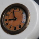 Clock pendulum art-deco fireplace decoration