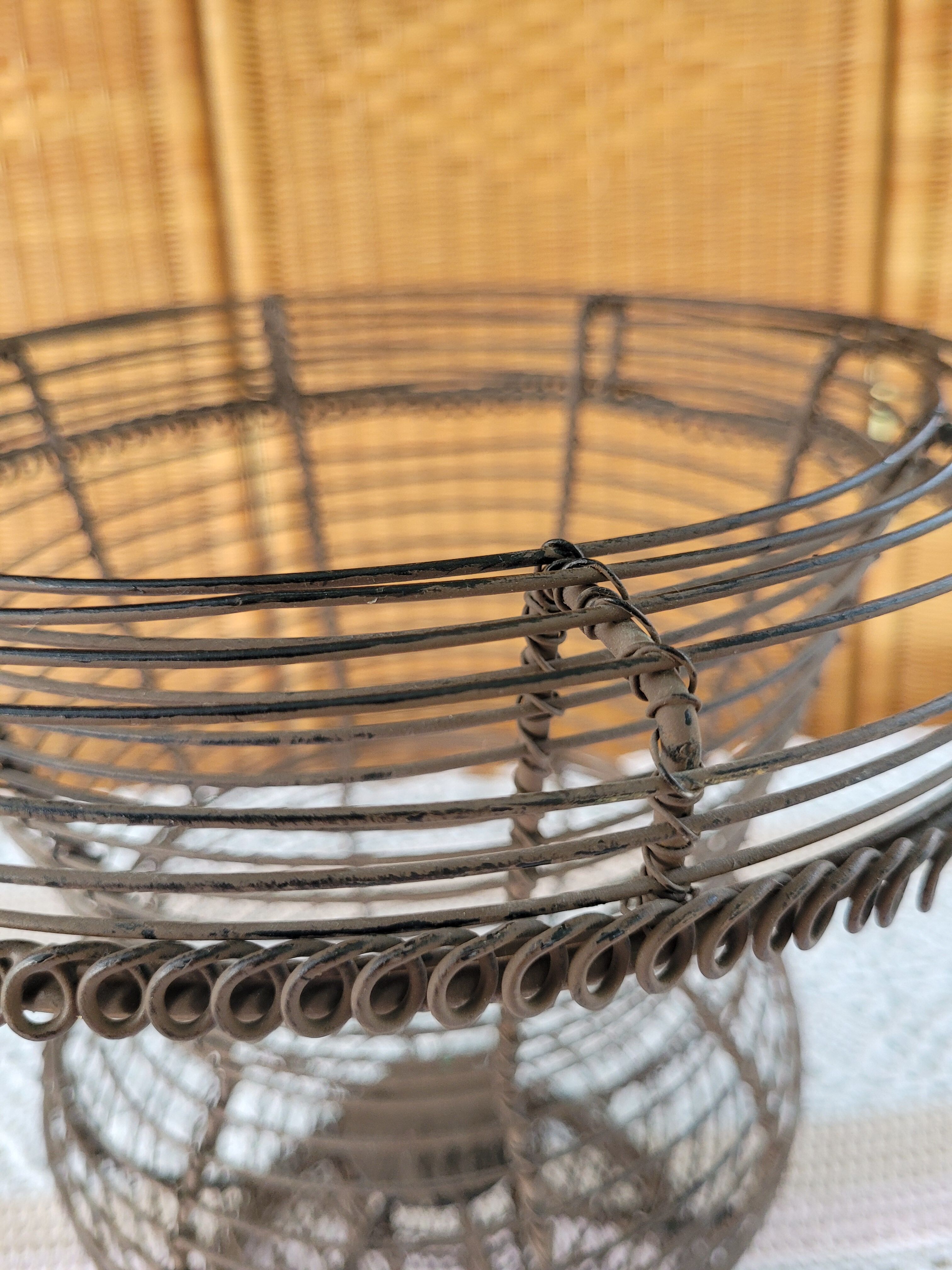 Medici vase in openwork iron