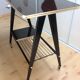Formica TV table and compass feet, vintage years 60/7
