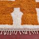 Beni Ouarain rug 300x200 cm – Thick wool, ochre & ecru Berber patterns,