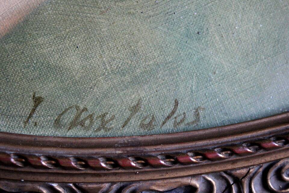 Portrait d'enfant, 1820, Huile sur toile, Encadrée