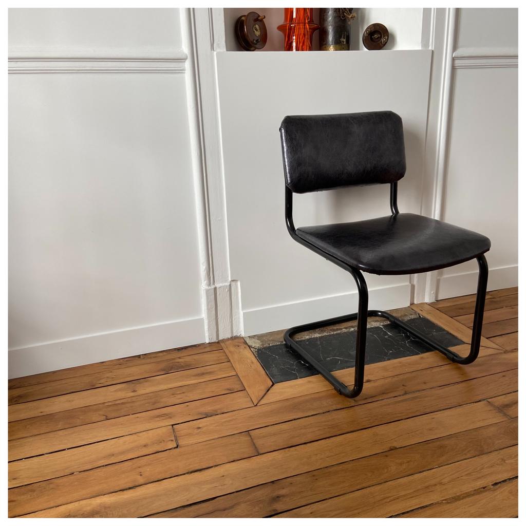 Vintage leather office chair