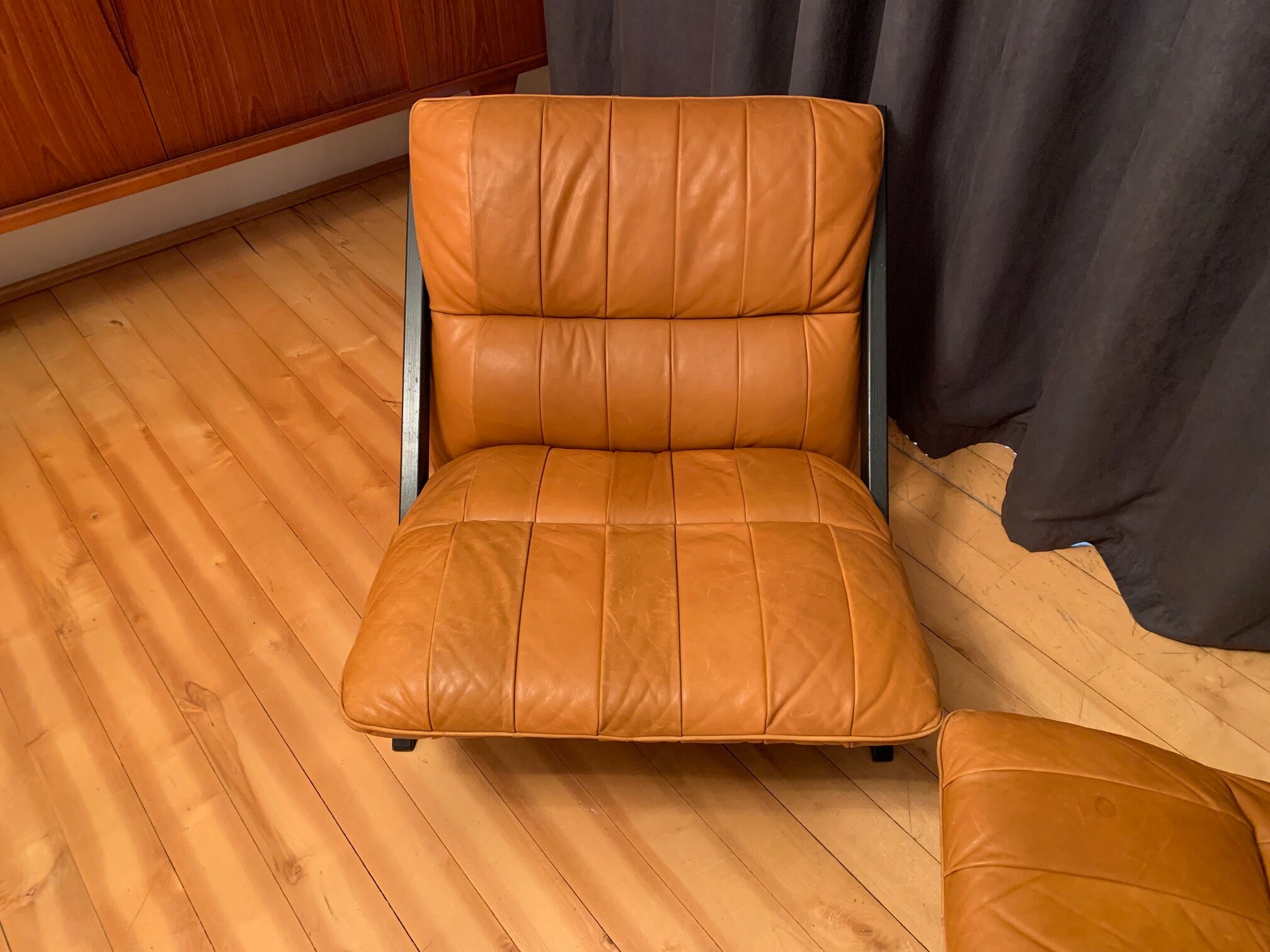 Paire de fauteuils par Ueli Berger, De Sede, Suisse, années 1970.