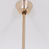 Suspensions globes en verre soufflé sur tige