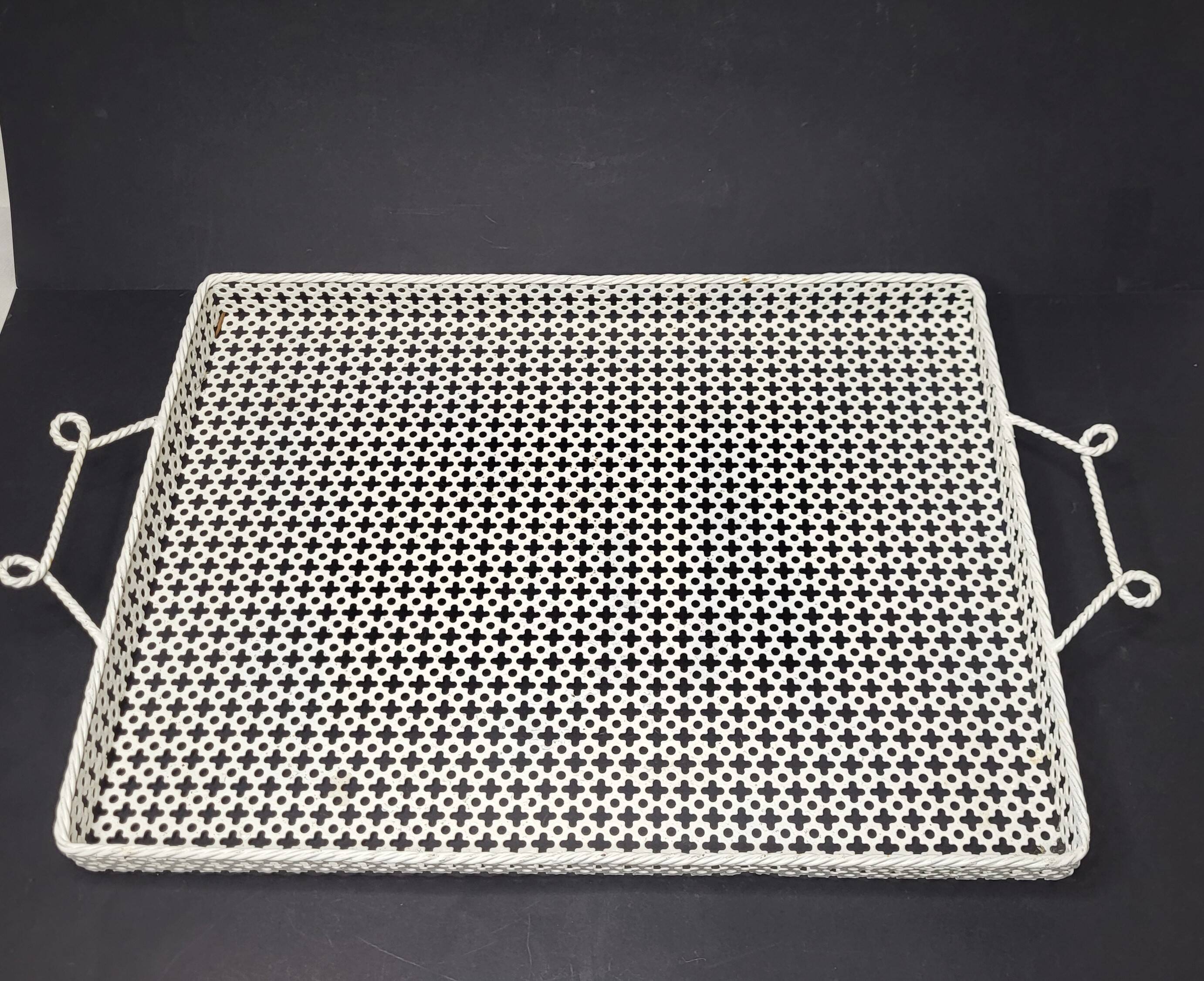 Perforated metal tray Matégot
