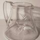 Crystal water pitcher early twentieth century