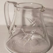 Crystal water pitcher early twentieth century