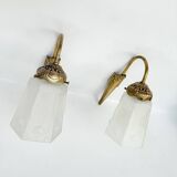 Antique art deco wall lights