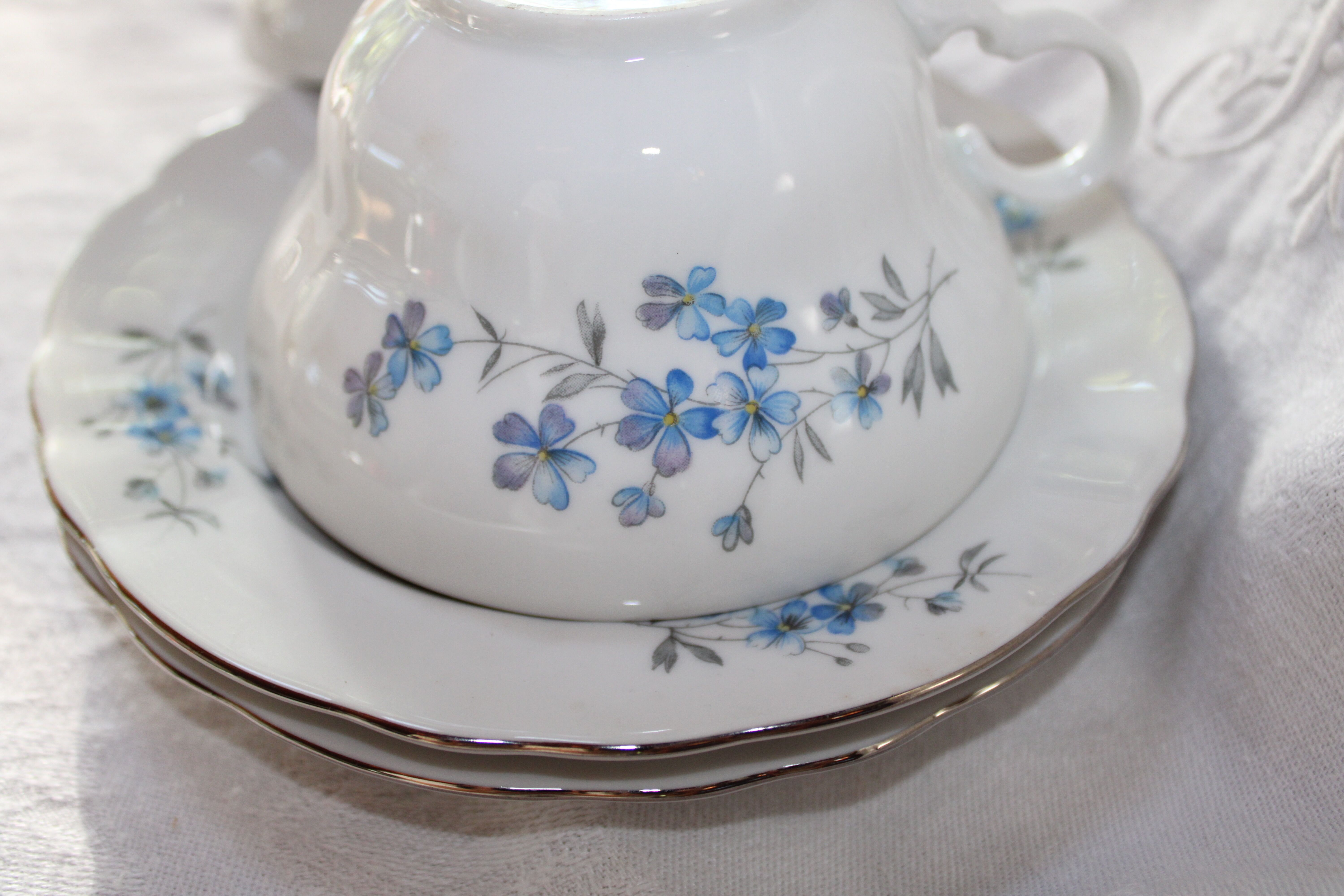 Lunch pair Winterling Cup and sub-cup Marktleuthen Bavaria