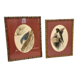 Set of 2 bird prints