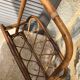 Magazine holder Bamboo and rattan vintage 1960