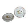 6 assiettes dessert Arcopal décor pomme fleur pommiers vaisselle ancienne elf