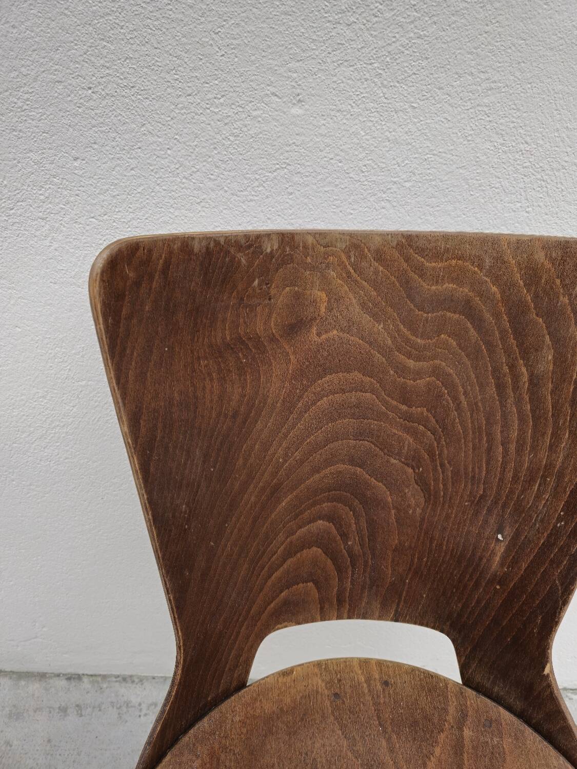 Baumann "Dove" bistro chair, vintage 1950s