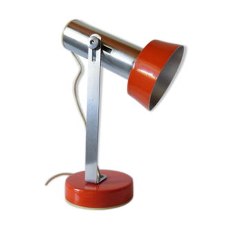 Orange desk lamp