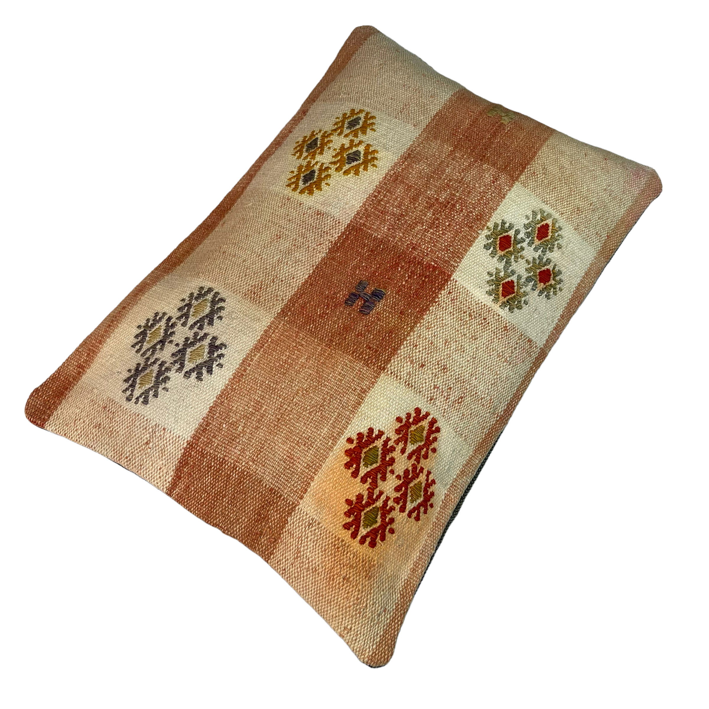 Vintage turkish handmade cushion cover , 30 x 50 cm