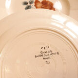 Set of 6 plates Digoin Sarreguemines