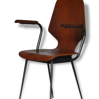 Chair, Italian plywood chair attributed to Carlo Ratti