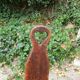 Chaise basse tripode vintage