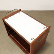 Exotic wood sideboard, Italy, 1960s