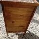 Louis XVI style ragpicker in marquetry and marble