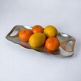 Brutalist centerpiece by Ardisur, bronze & aluminium, Spain, 1970s