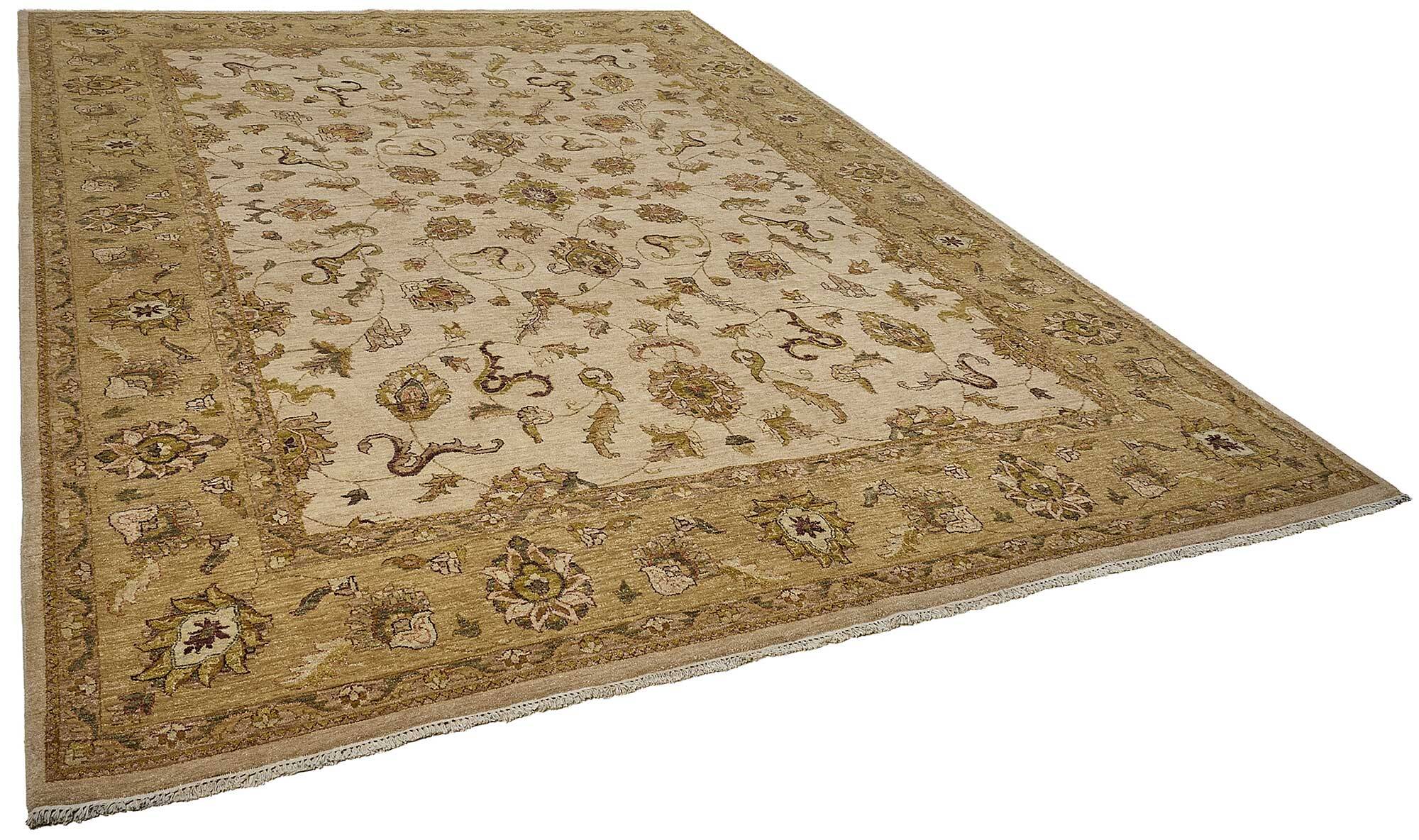 Turkish Handknotted Wool Oushak Rug 275 cm x 366 cm