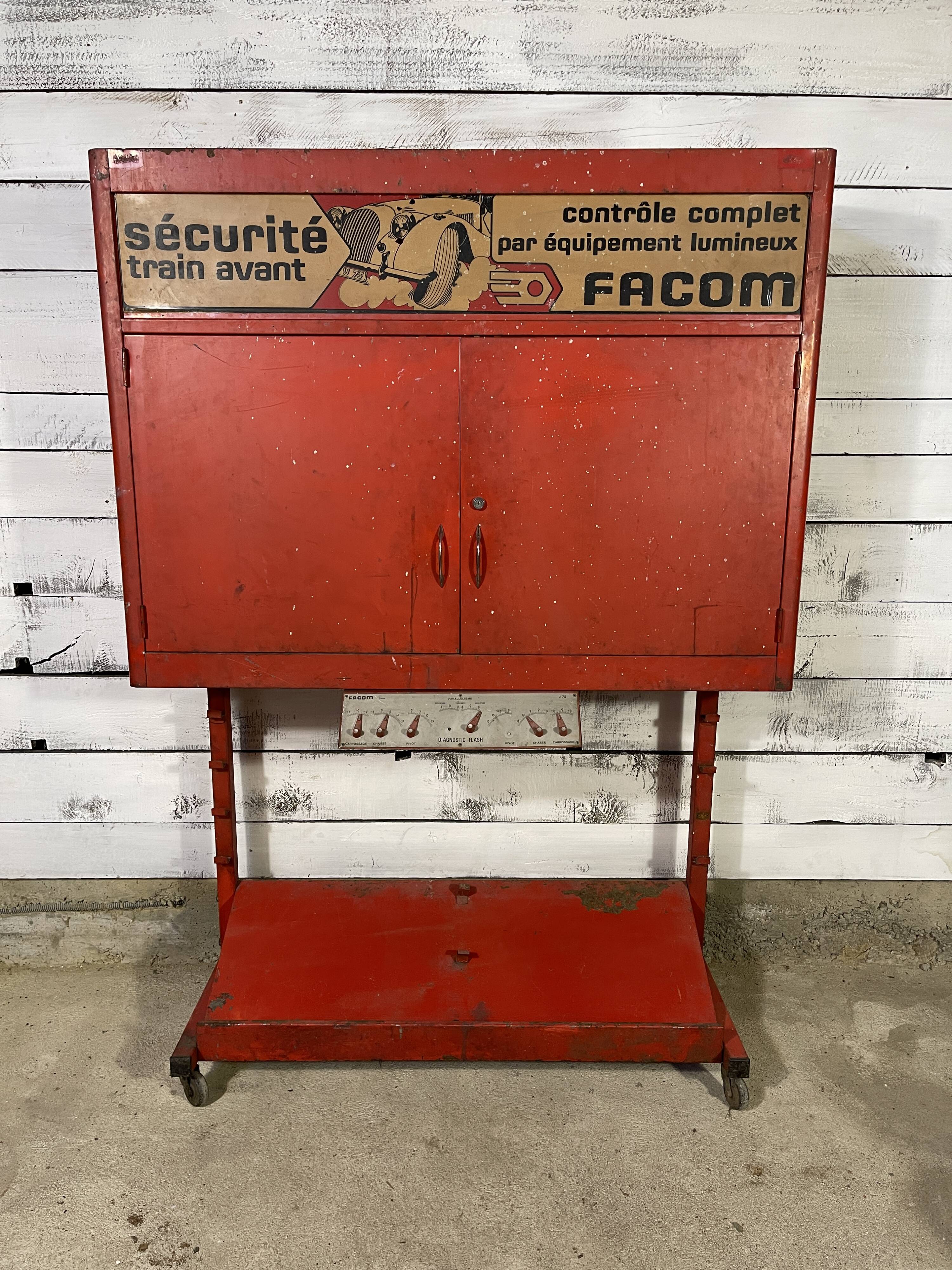 Workshop furniture facom 1970