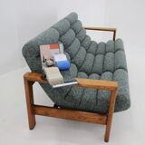 1960s 3-seater oak sofa, Finland