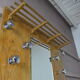 Art-deco cloakroom in walnut 1930/1940