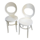 two baumann seagull chairs