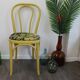 Custom bistro chair with a Landscape canvas
