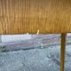 Table scandinave mid century bois et Formica 1960