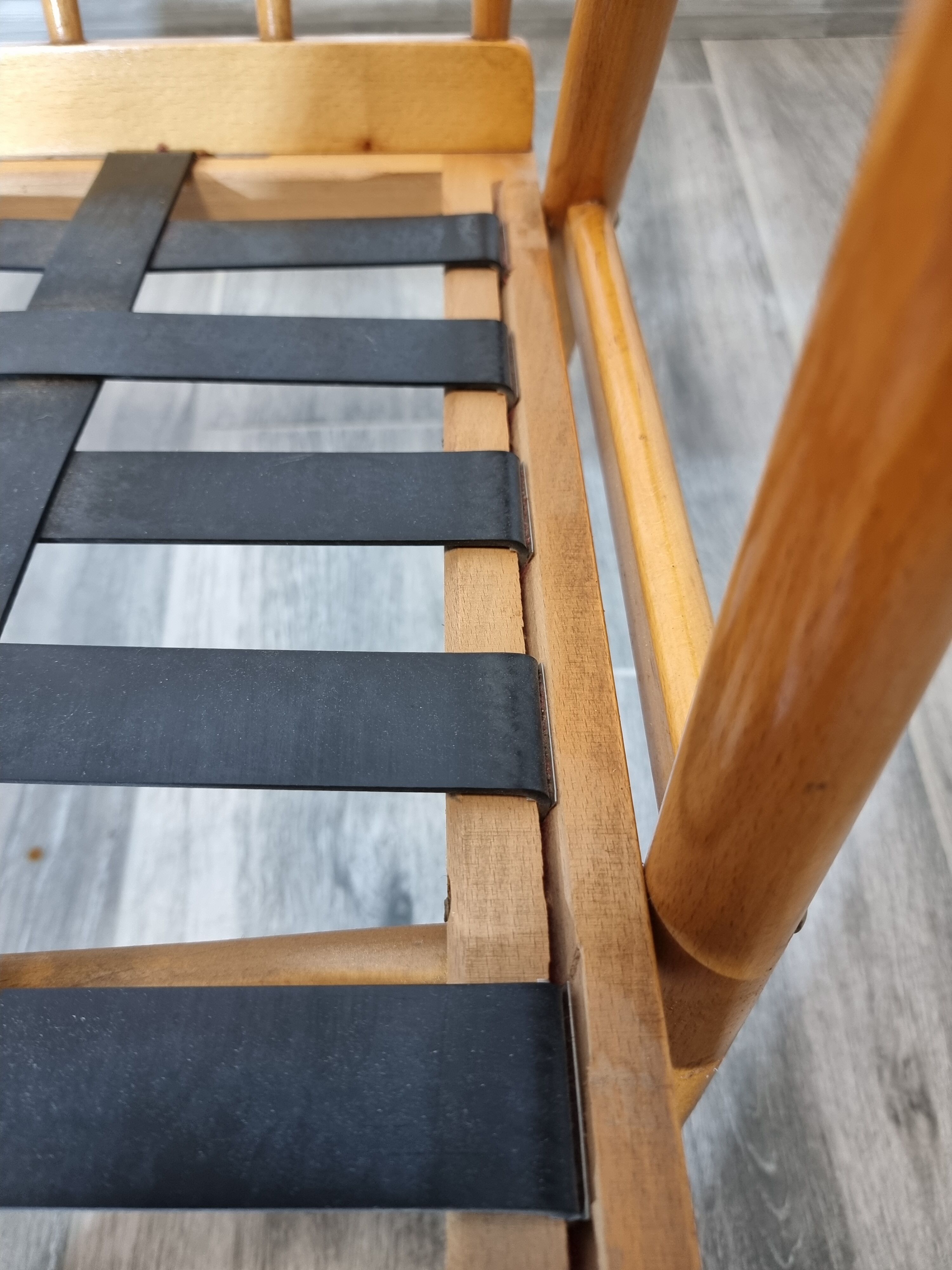 2 armchairs boomerang model by Ton