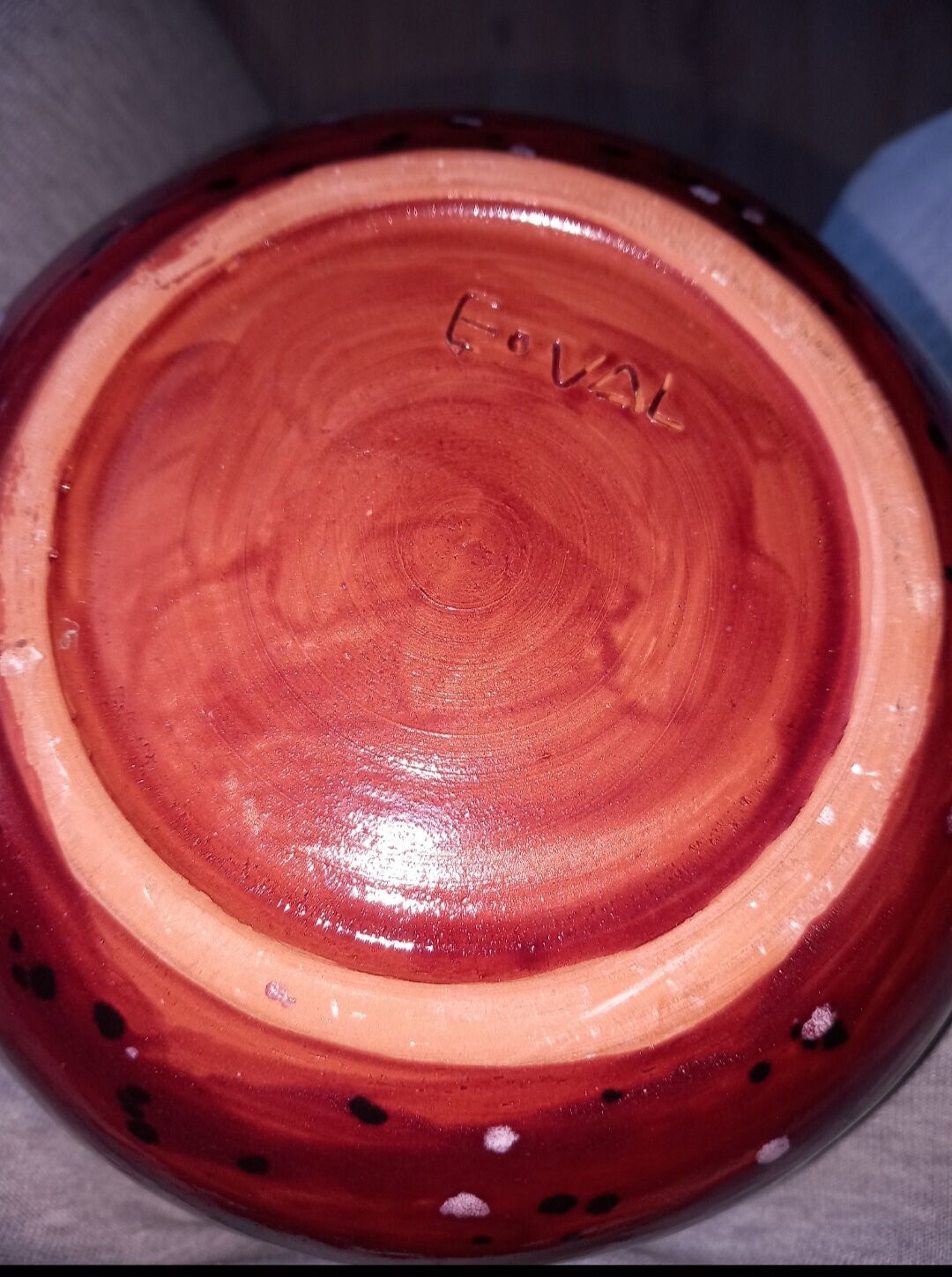 Collection Trio "Rouges de Vallauris" – Marius GIUGE – Design 1960