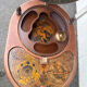 Globe bar terrestre – vintage – ornements – meuble bar a roulette