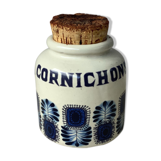 Pot à cornichons en grès LML Limoges modèle Palma design scandinave