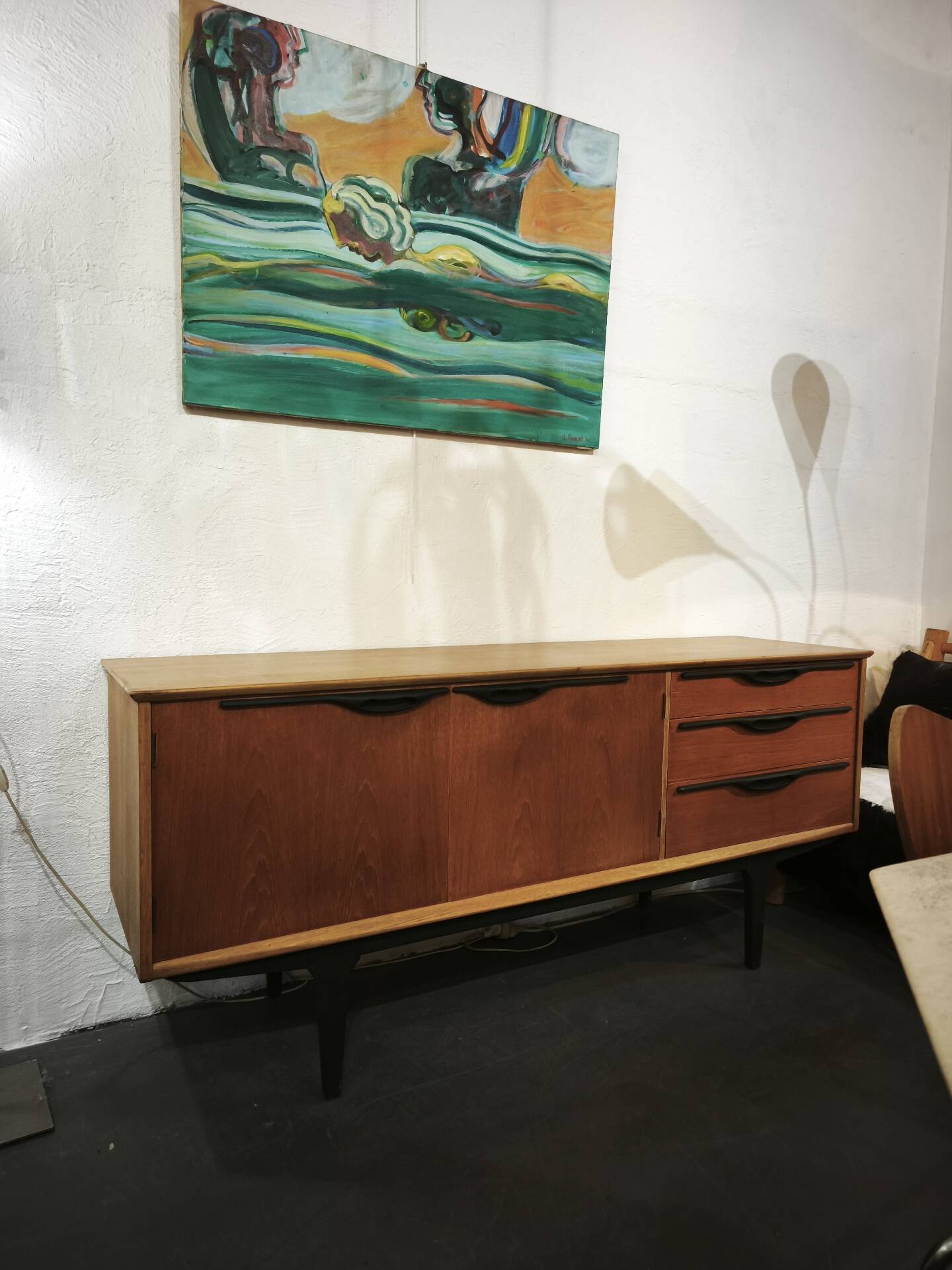 Vintage teak enfilade Jentique 1960