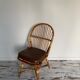 Chaises bambou et rotin circa 60/70 de la maison drucker