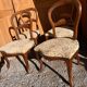 Set of 4 Louis Philippe chairs, 19th century