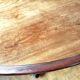 Oval centre table in solid mahogany from the Directoire, Empire period.