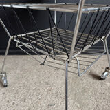 1950s rolling magazine rack