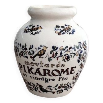 Pikarome mustard pot