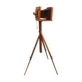 Wooden photo room